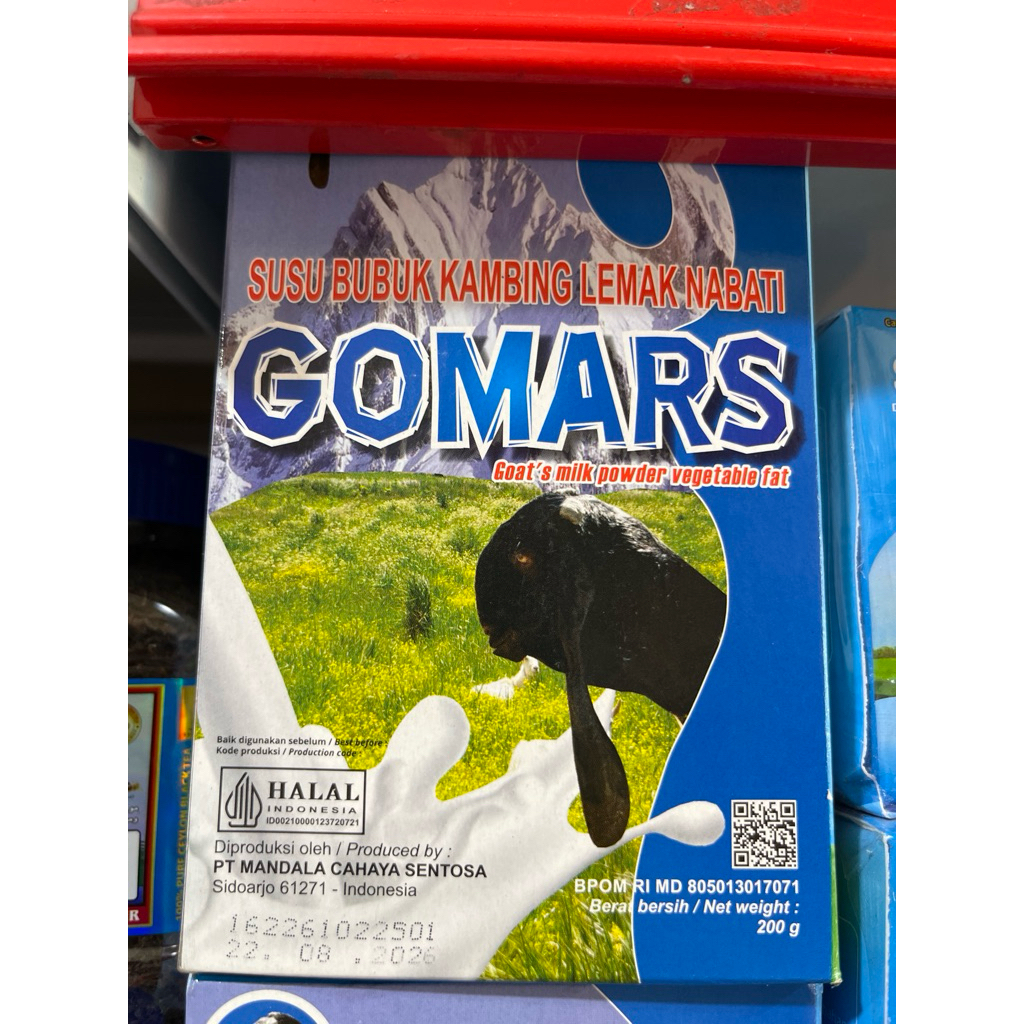 

Susu Kambing Gomars Bubuk 200 Gram