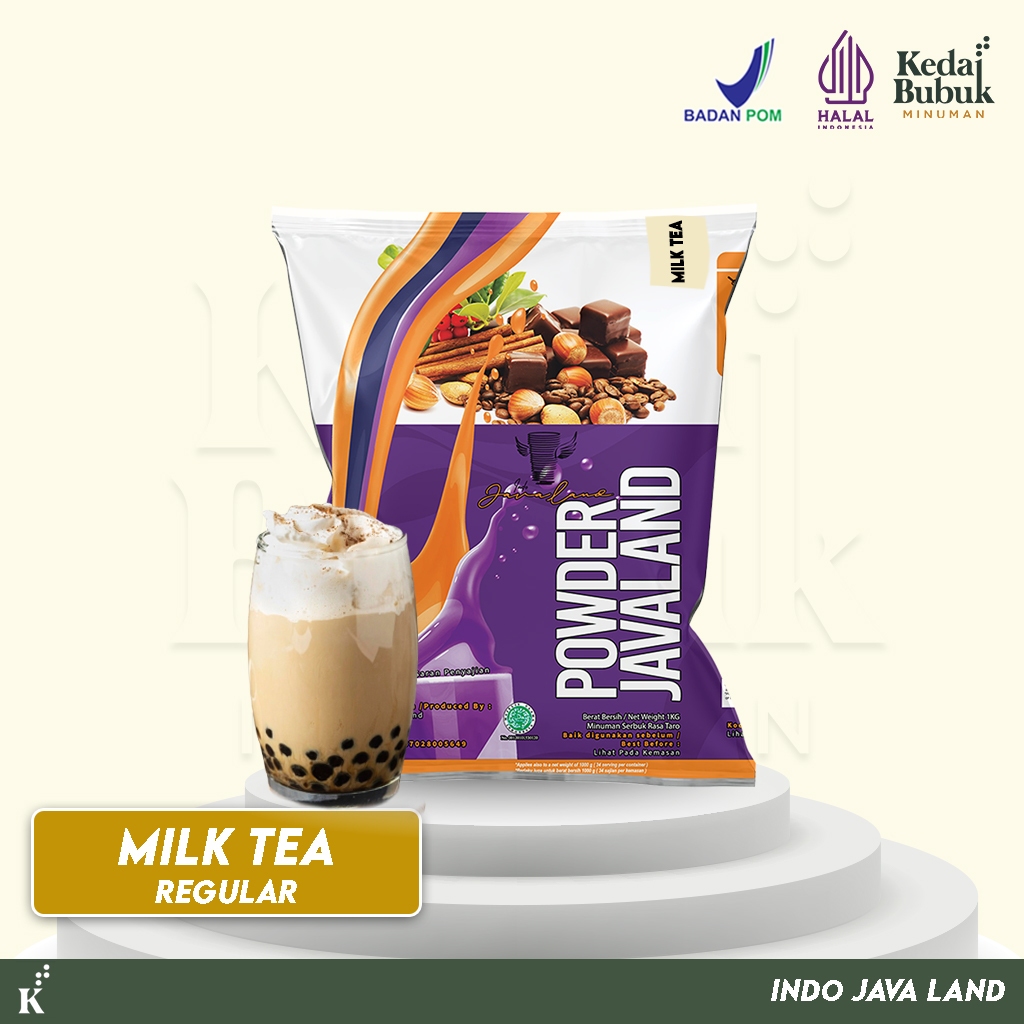 

Javaland Bubuk Minuman Rasa Milk Tea 1Kg - Regular Plain