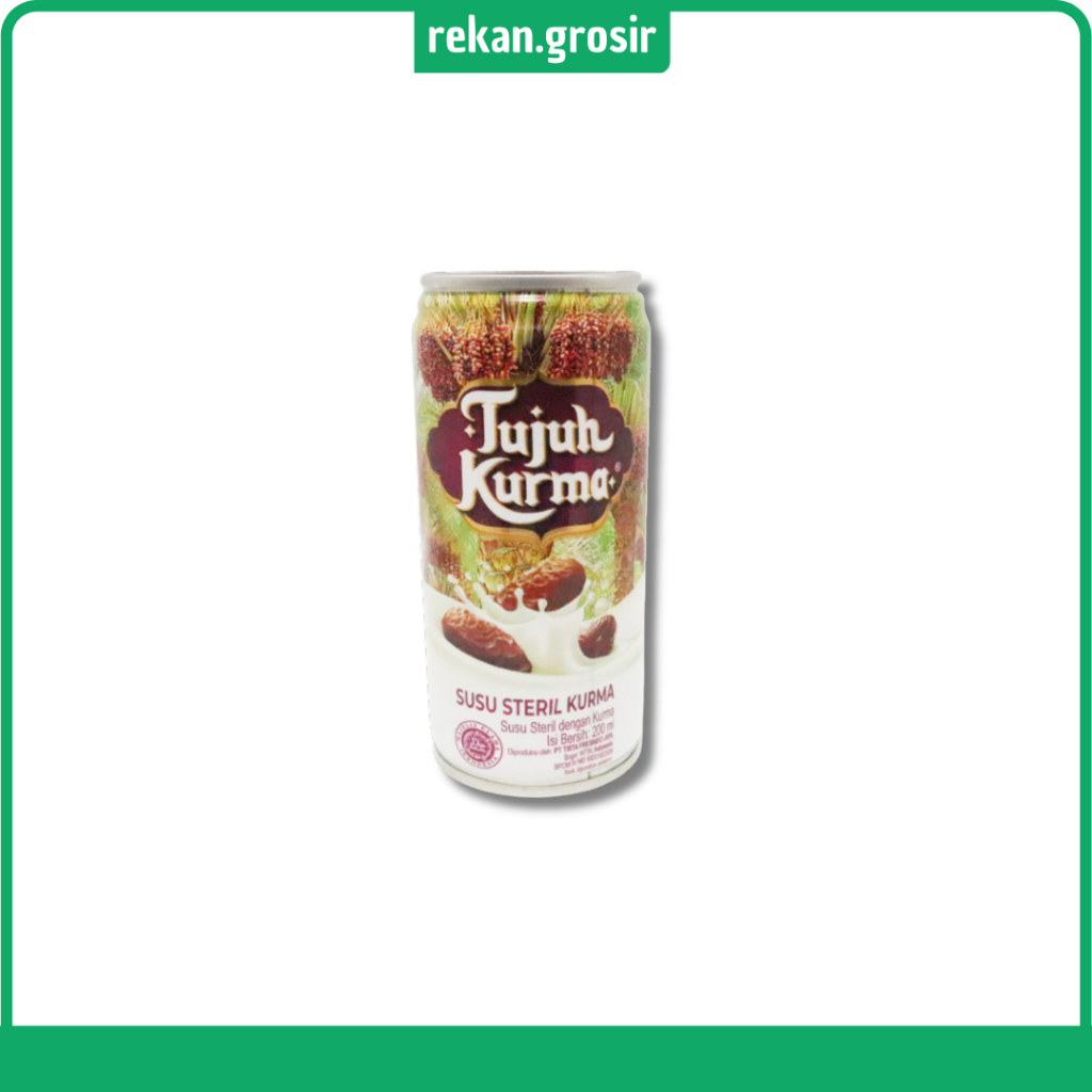 

TUJUH KURMA SUSU STERIL 189ML ISI 12