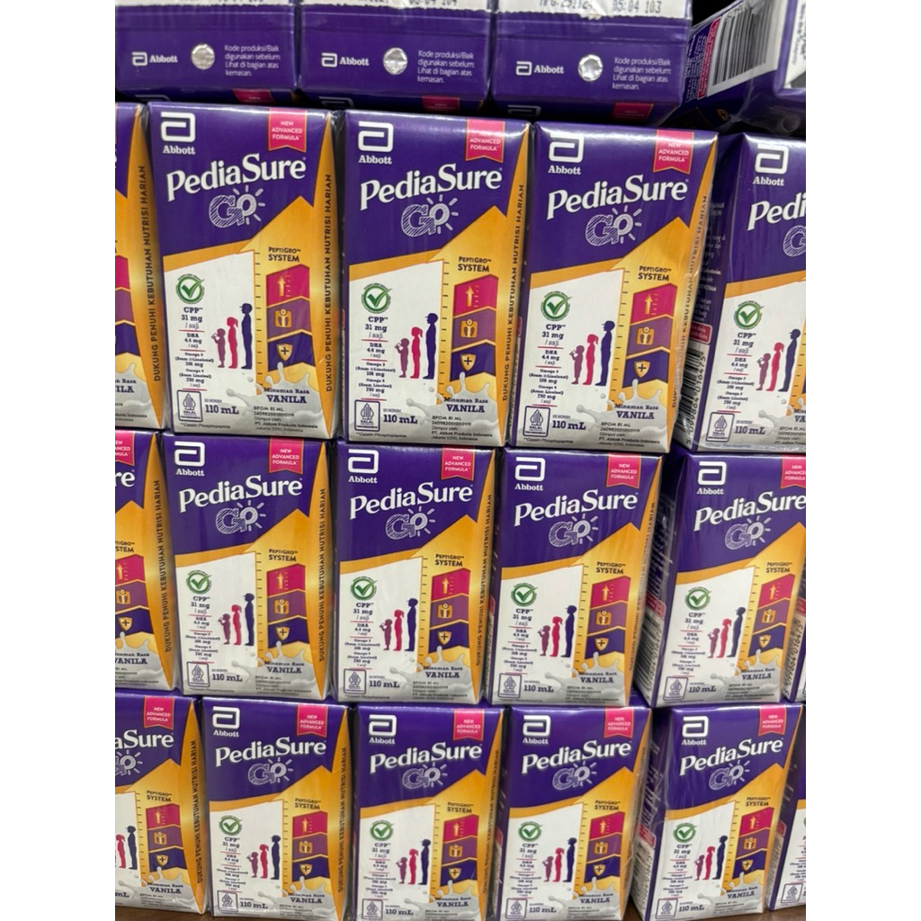 

1 Dus Pediasure Go Rasa Vanilla 110ml
