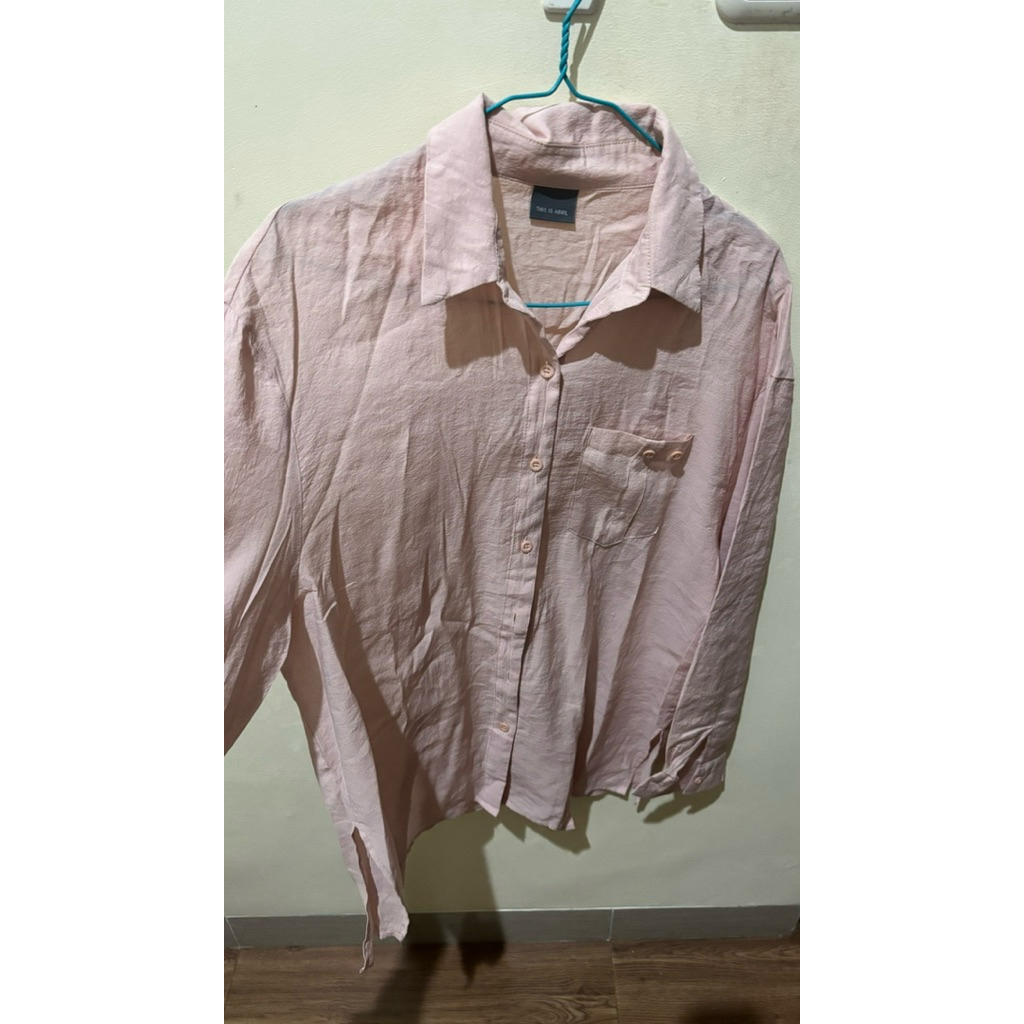 preloved kemeja this is april pink