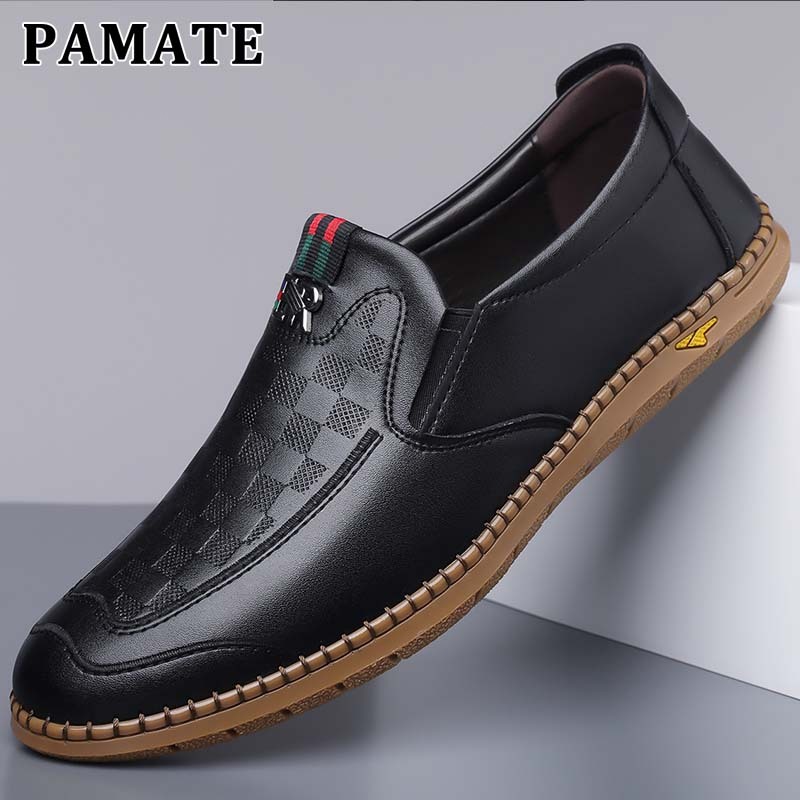 PAMATE sepatu loafers pria formal sepatu casual pria  hiking