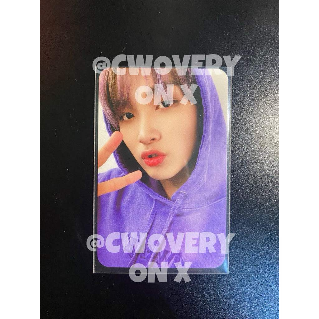 HAECHAN PHOTOCARD OFFICIAL haechan hoodie ungu SG 2021 photopack nct 127 nct dream
