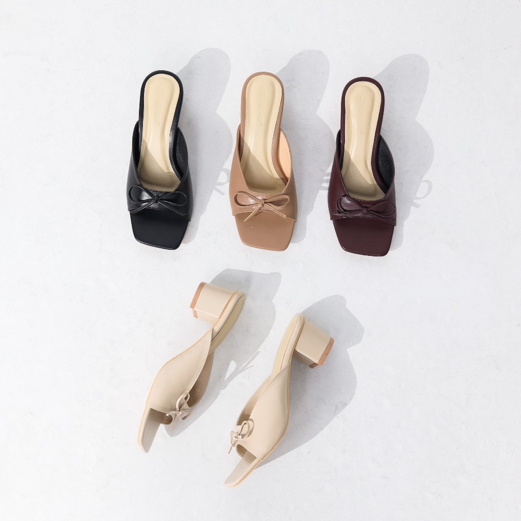 Clarabelle Alns Heels Hak Tahu Wanita