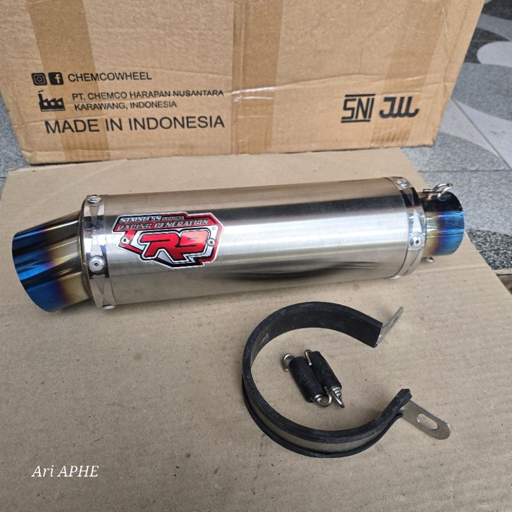 slincer silincer knalpot R9 NEW MONZA original NEW