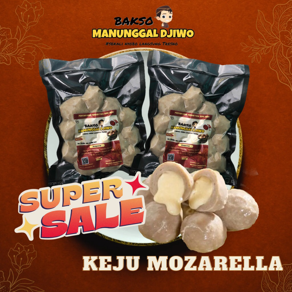 

Bakso Keju Mozzarella manunggal djiwo