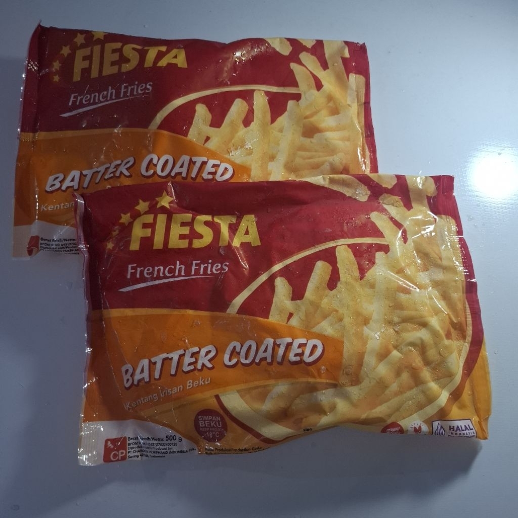 

Fiesta Batter Coated 500gr/Fiesta Kentang Batter 500gr