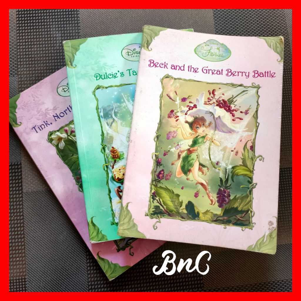 novel Disney Fairies preloved english original