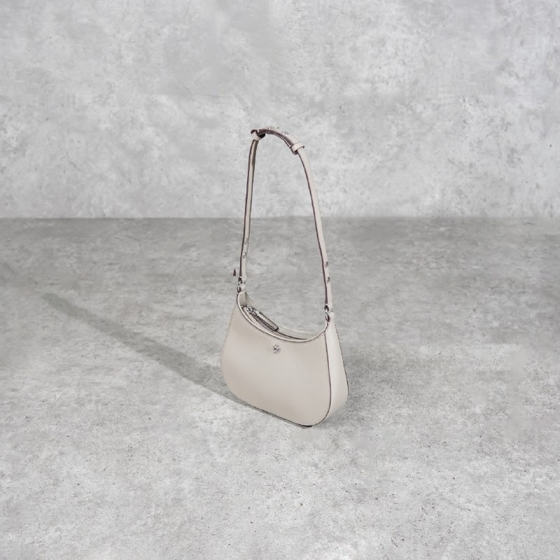 Tas TB EMERSON SAFFIANO GHW TAUPE SHOULDER BAG 100% ORIGINAL