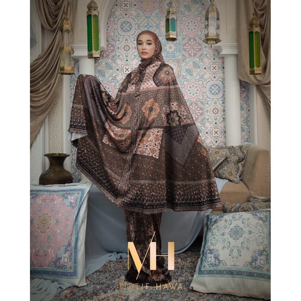 MOTIF HAWA (mukena premium) mukena mewah cantik