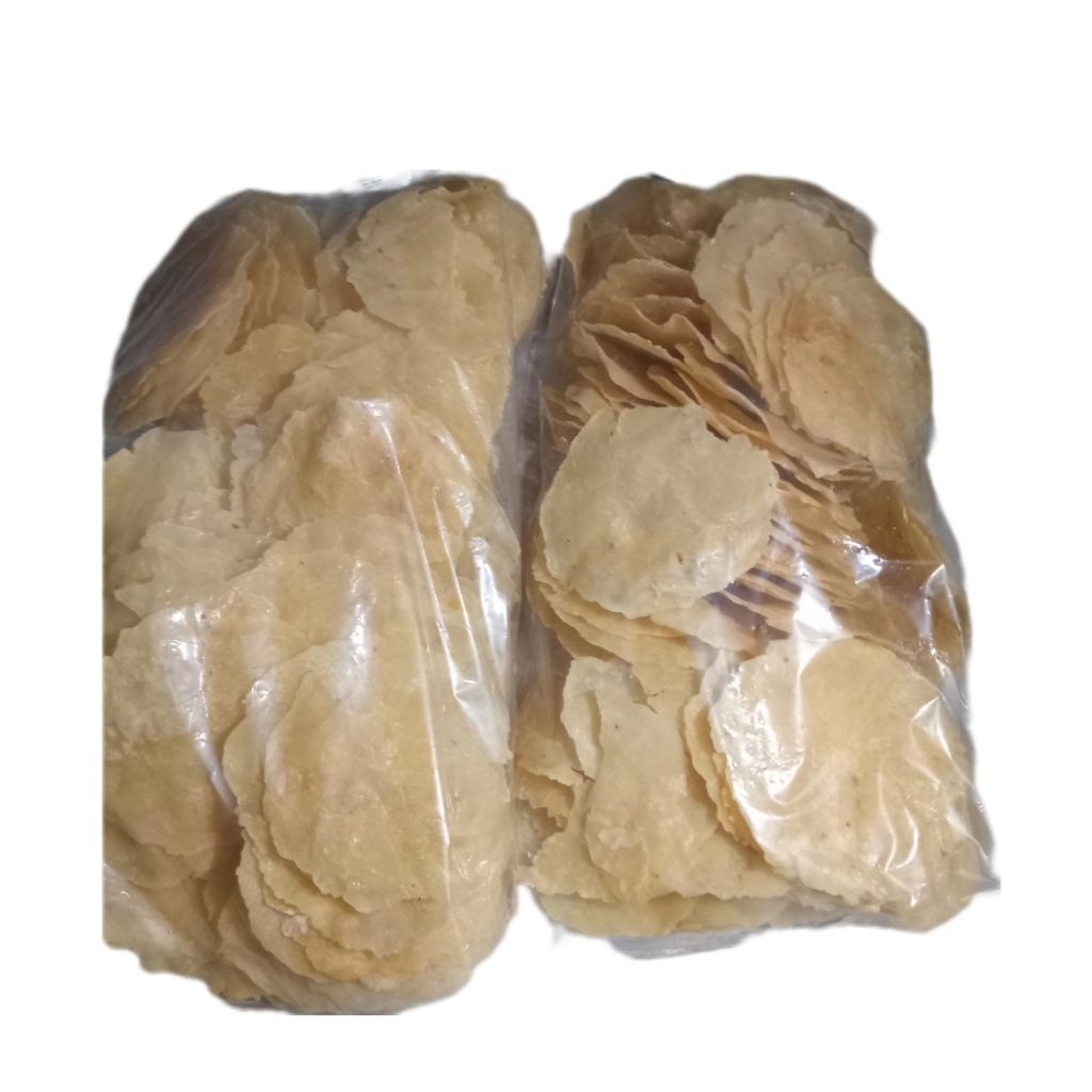 

Emping Menes 100% Melinjo Asli mentah.