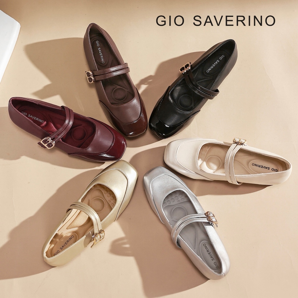 Gio Saverino Sepatu Wanita Flat Shoes Cantik Korea Kiki