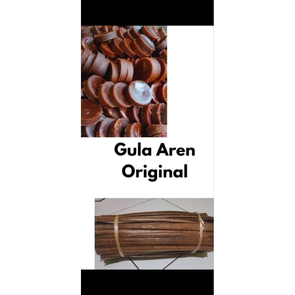 

Gula kawung/Aren asli satu bonjor berat 1,4 kg
