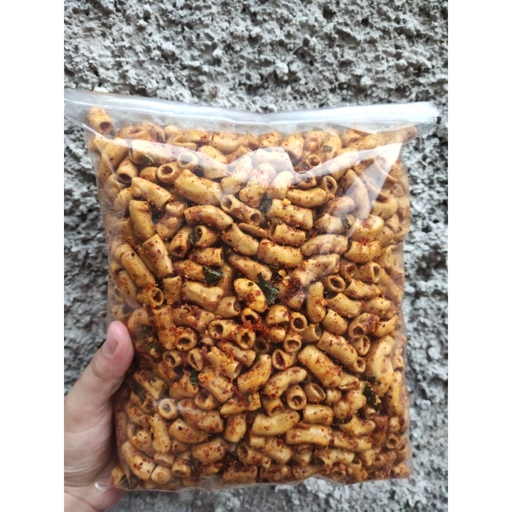

makaroni bantet pedas daun jeruk 500gram