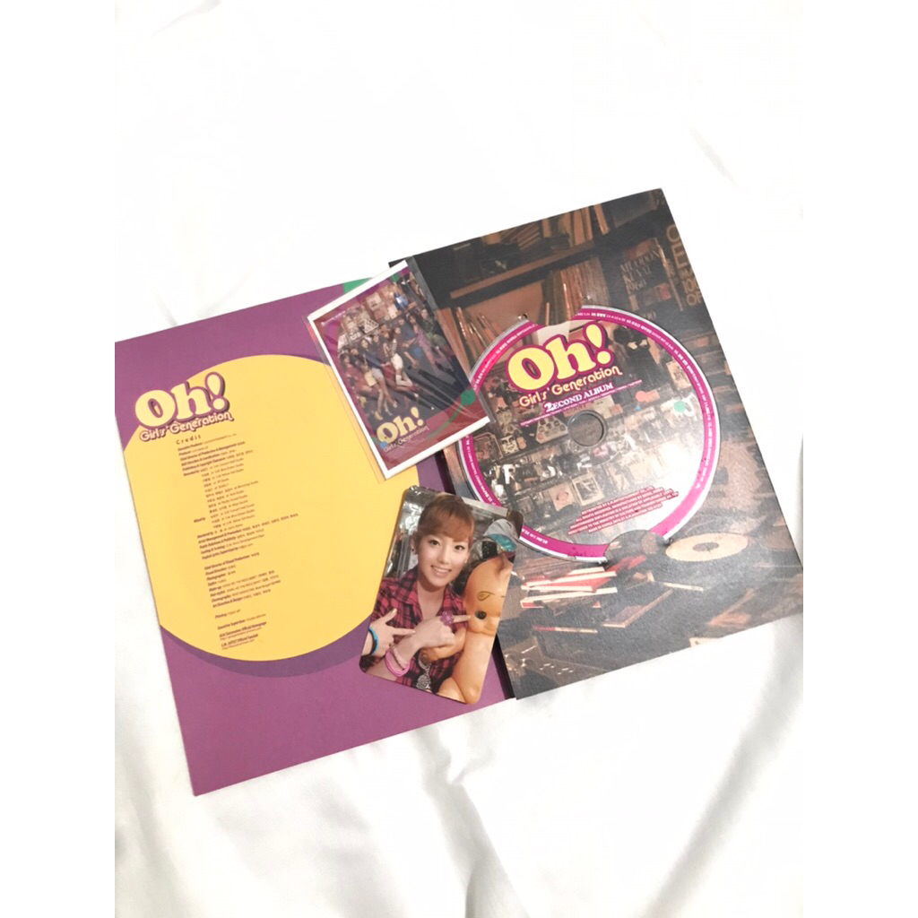 girls' generation the second album | Oh | SNSD | Album musik | idol | girlband | photocard | Kpop | 