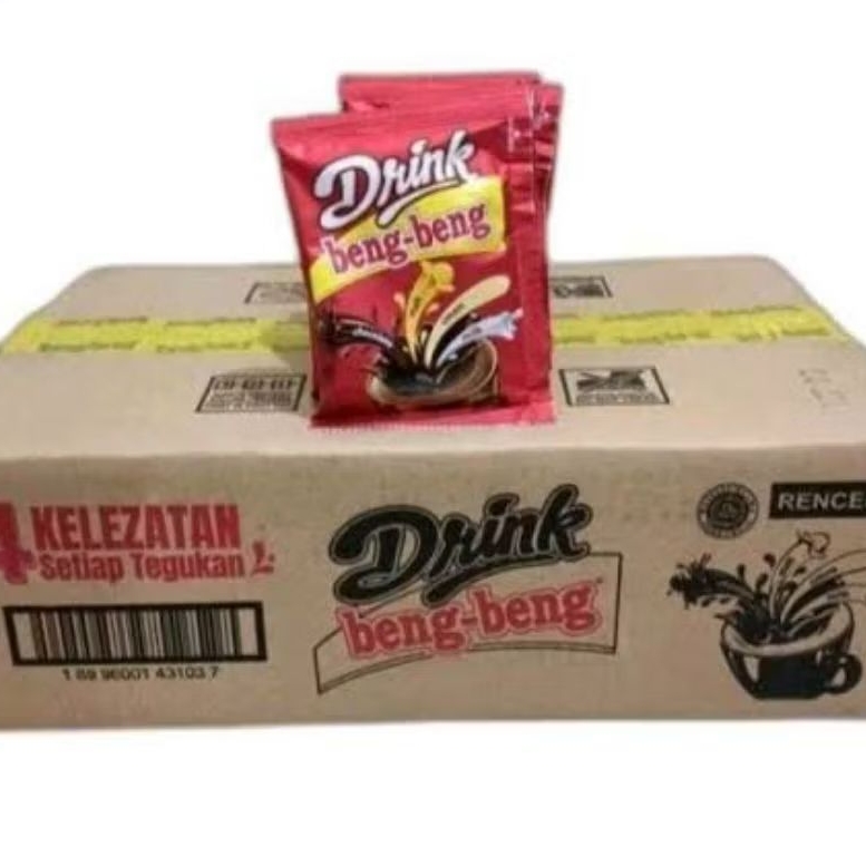 

beng-beng Drink Minuman Serbuk Cokelat 10 x 27 g | 8Renteng/Karton