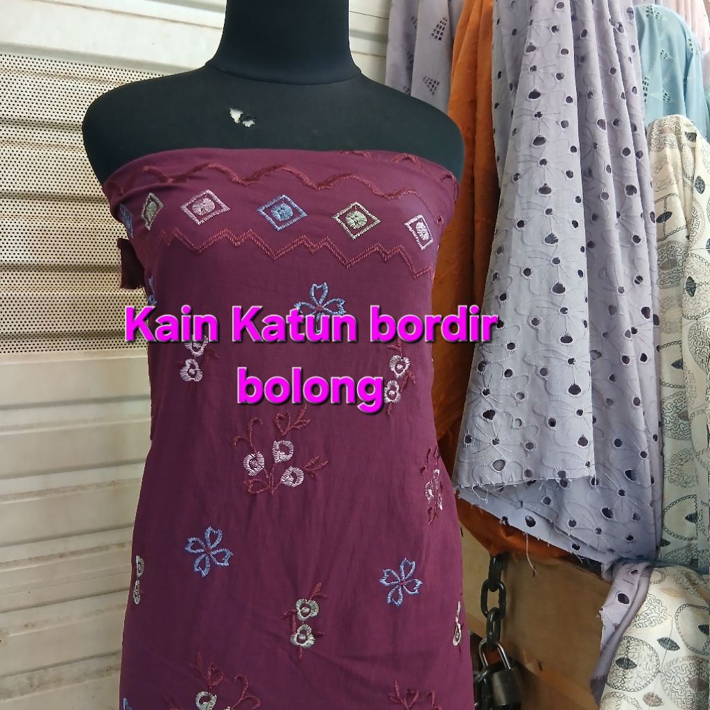 Kain katun bolong / kain katun bolong jepang premium