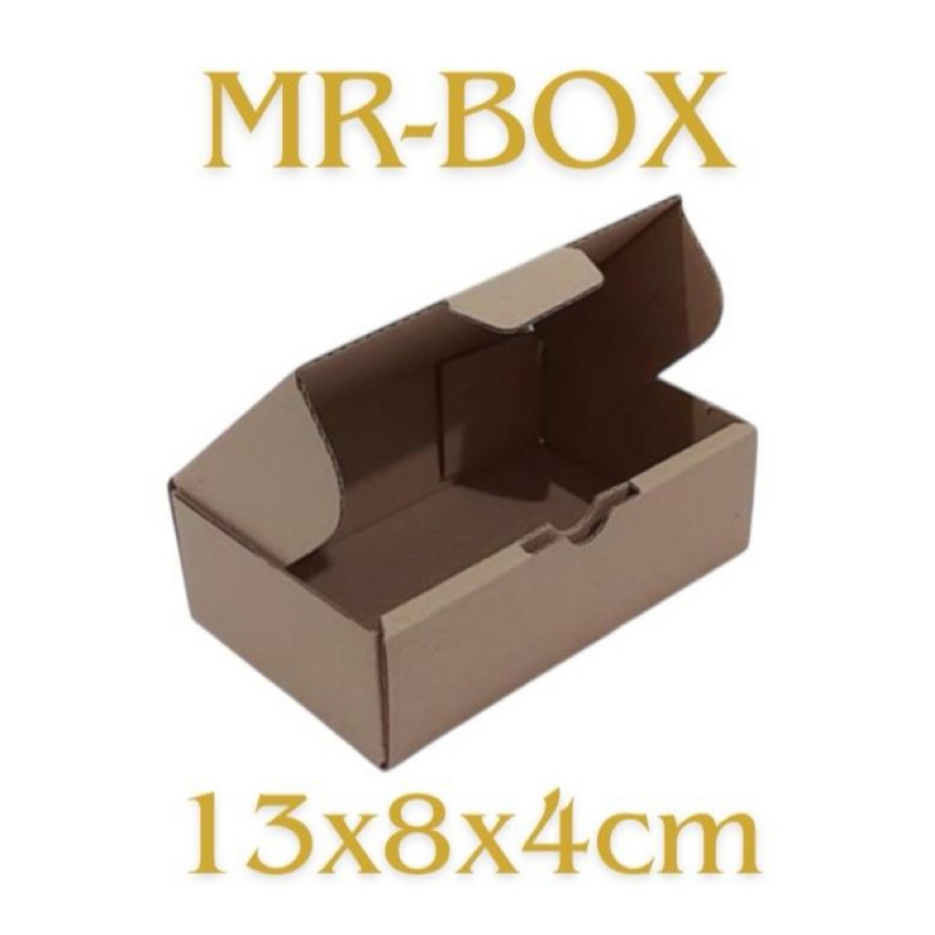 

Kardus karton polos uk. 13x8x4 cm - box kotak model DIE CUT PIZZA