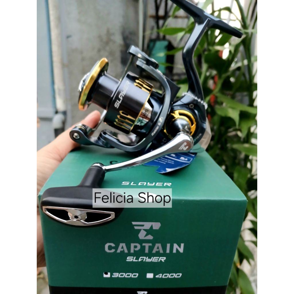 Reel Pancing Captain Slayer Terbaru 2025 Katrol Pancing Power Handel