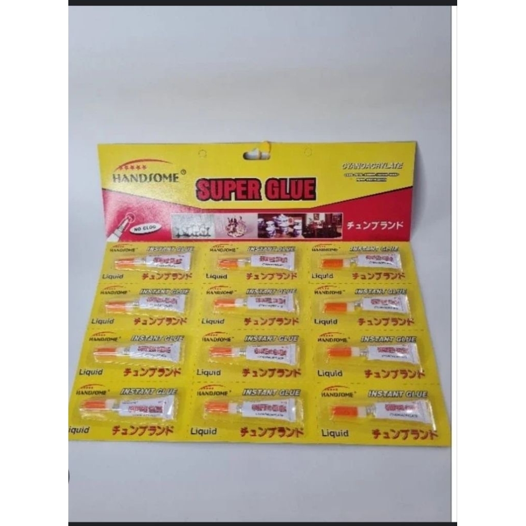 

lem power glue handsome isi 12 pcs