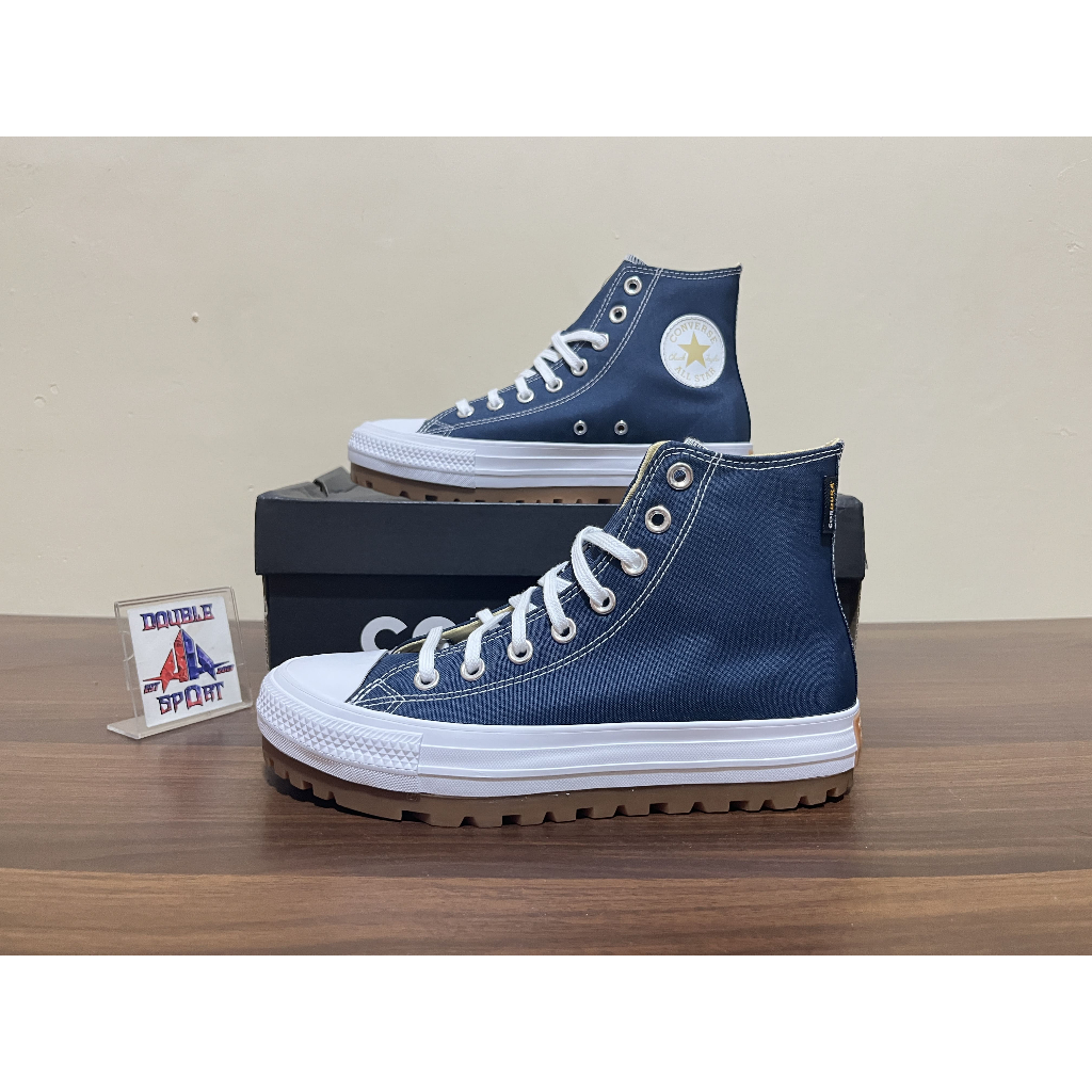 Sepatu Casual Converse CTAS City Trek HI Navy White A07474C