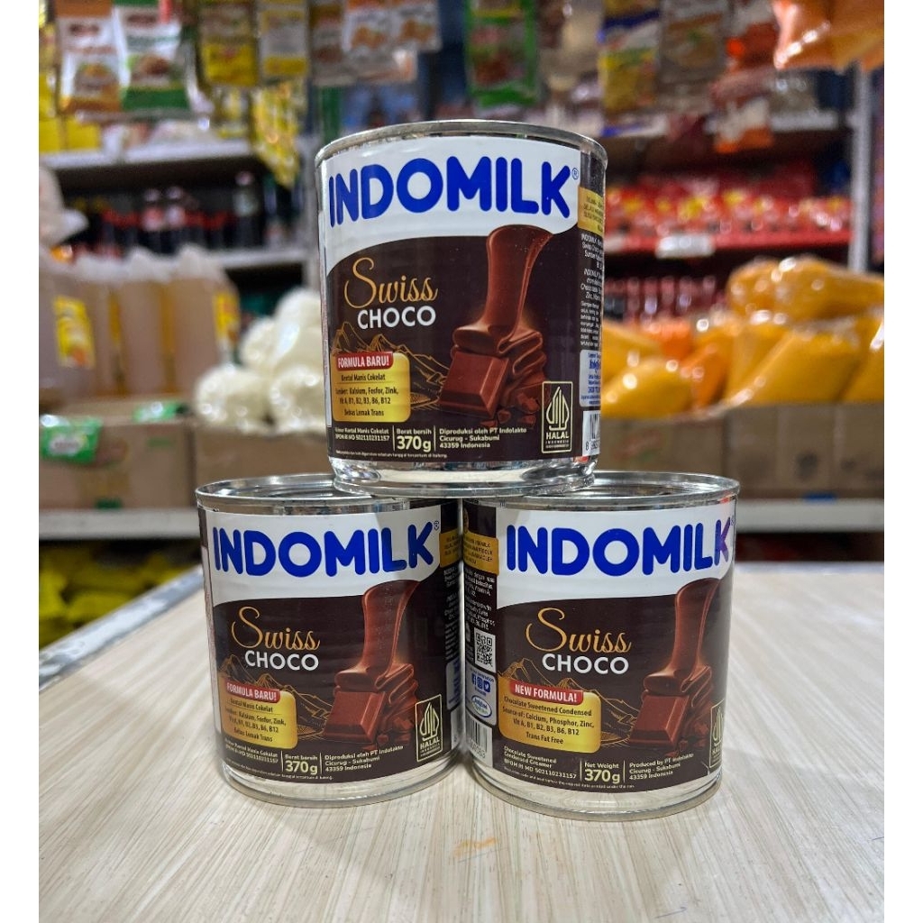 

Indomilk Susu Kental Manis Putih & Coklat 370 gram