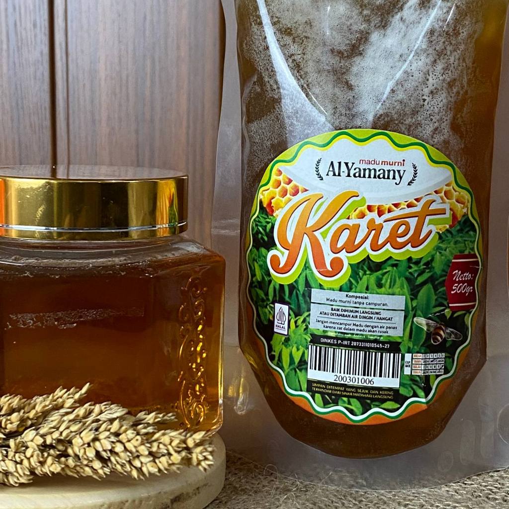 

Refil Madu Karet Asli 500ml 100% Murni Tanpa Campuran Langsung dari peternak lebah