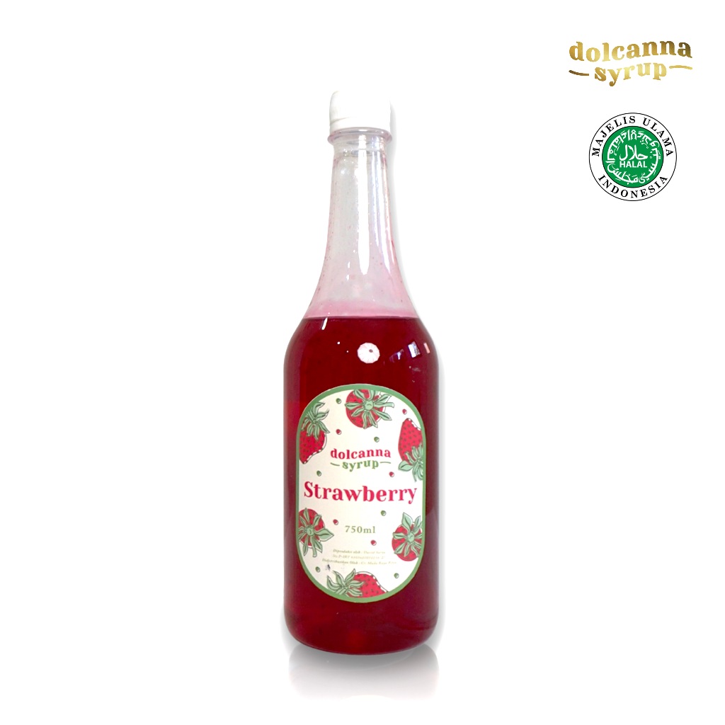 

Dolcanna Strawberry Syrup 750ML