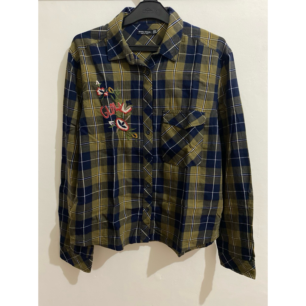 Kemeja Kotak-Kotak | Basic Daily Formal Stradivarius