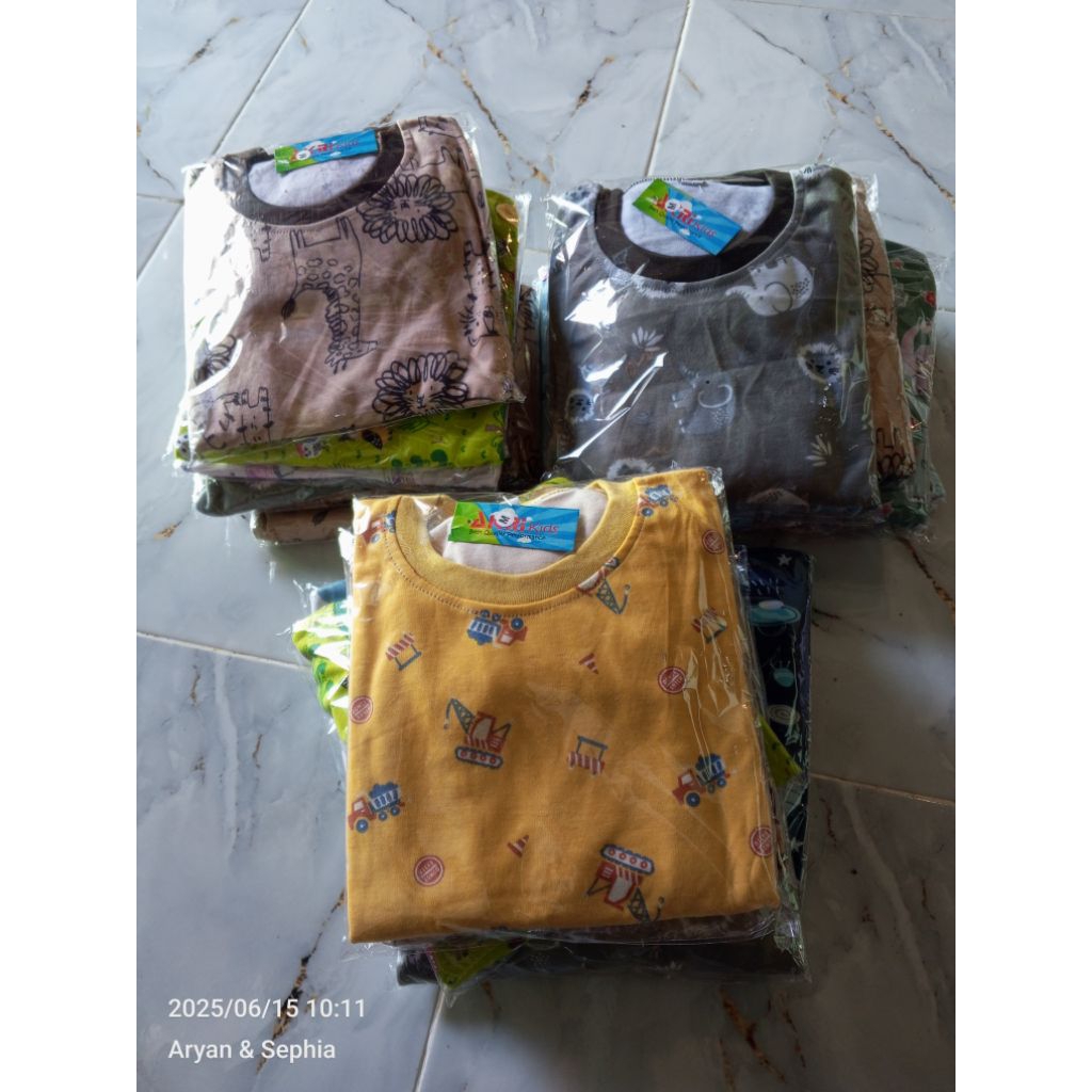 setelan cp anak bahan ORI Libby,veljun