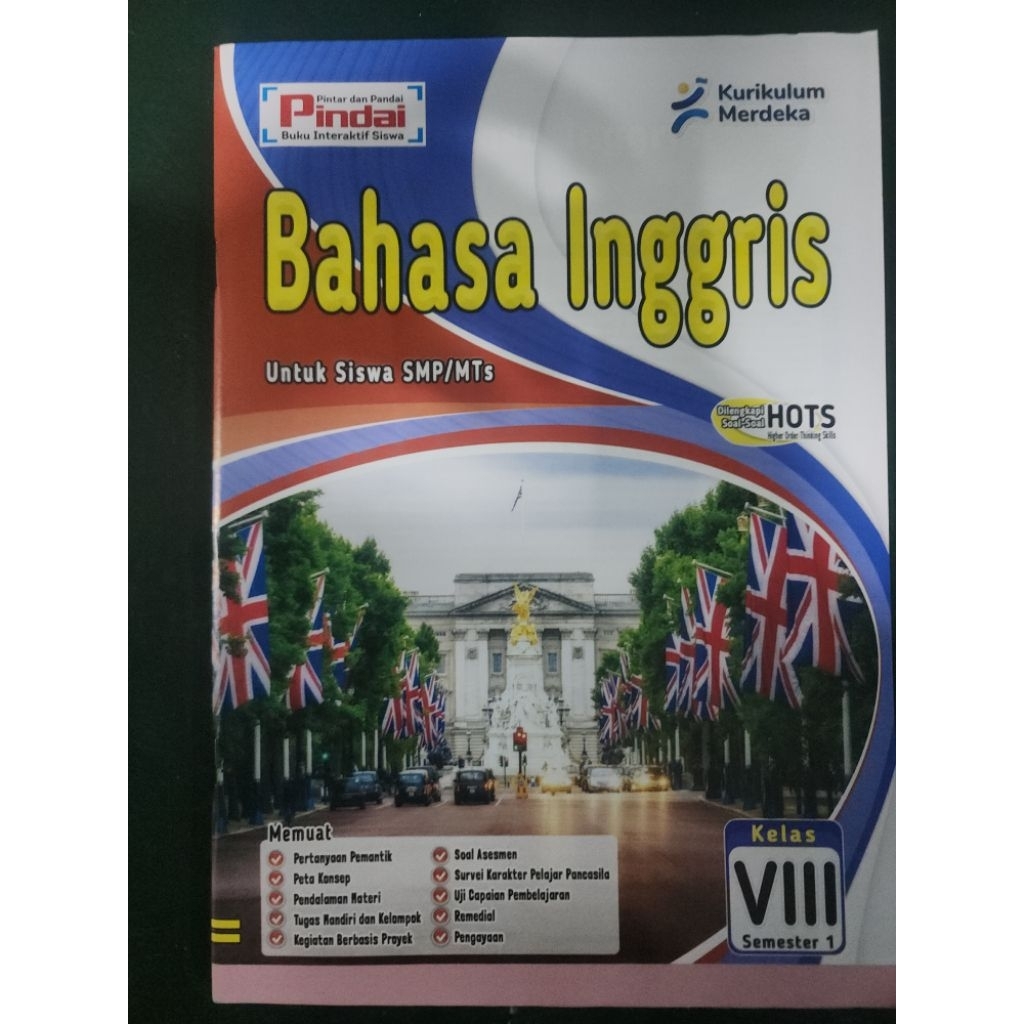 LKS K-Merdeka SMP/MTs - Bahasa Inggris Semester 1