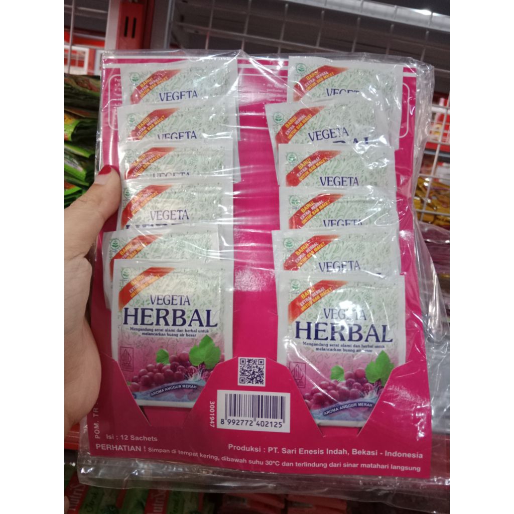 

VEGETA HERBAL !! isi 12sct