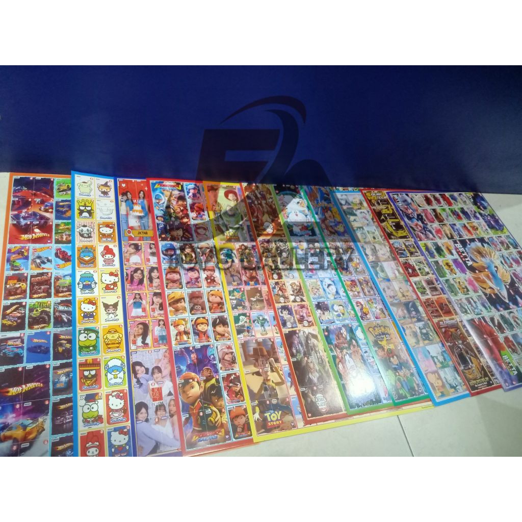 MAINAN GAMBAR POSTER ISI 100/GAMBAR GEPOK/GAMBAR UMBUL ISI 5 LEMBAR