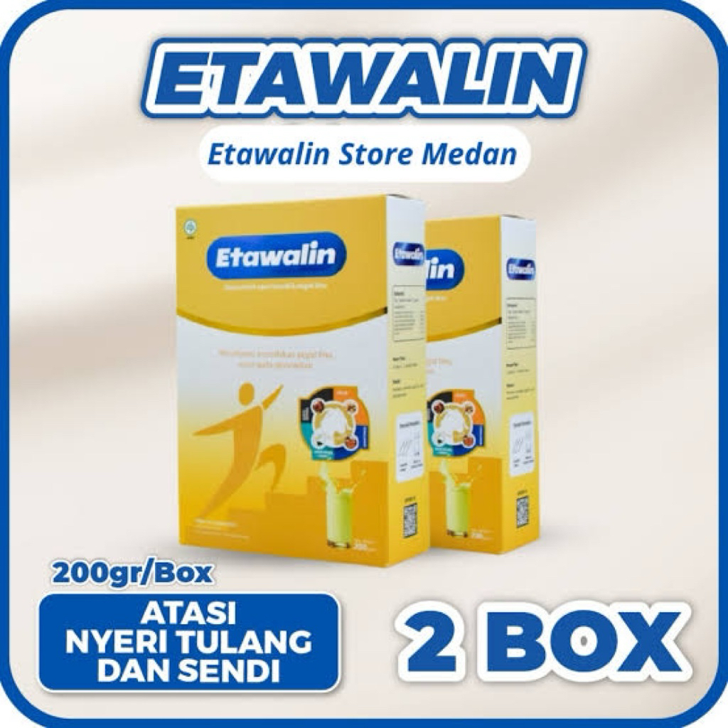 

Paket 2 BOX Susu Kambing Bubuk ETAWALIN untuk Tulang danNyeri Sendi - Dairy, Milk Bahan Manis Minuman susU bubuk