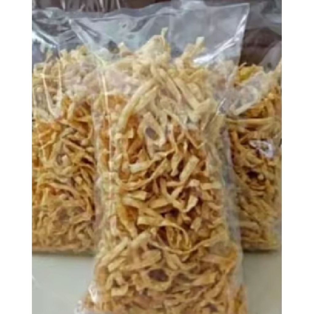 

keripik pangsit dan keripik ubi 500g 1000g