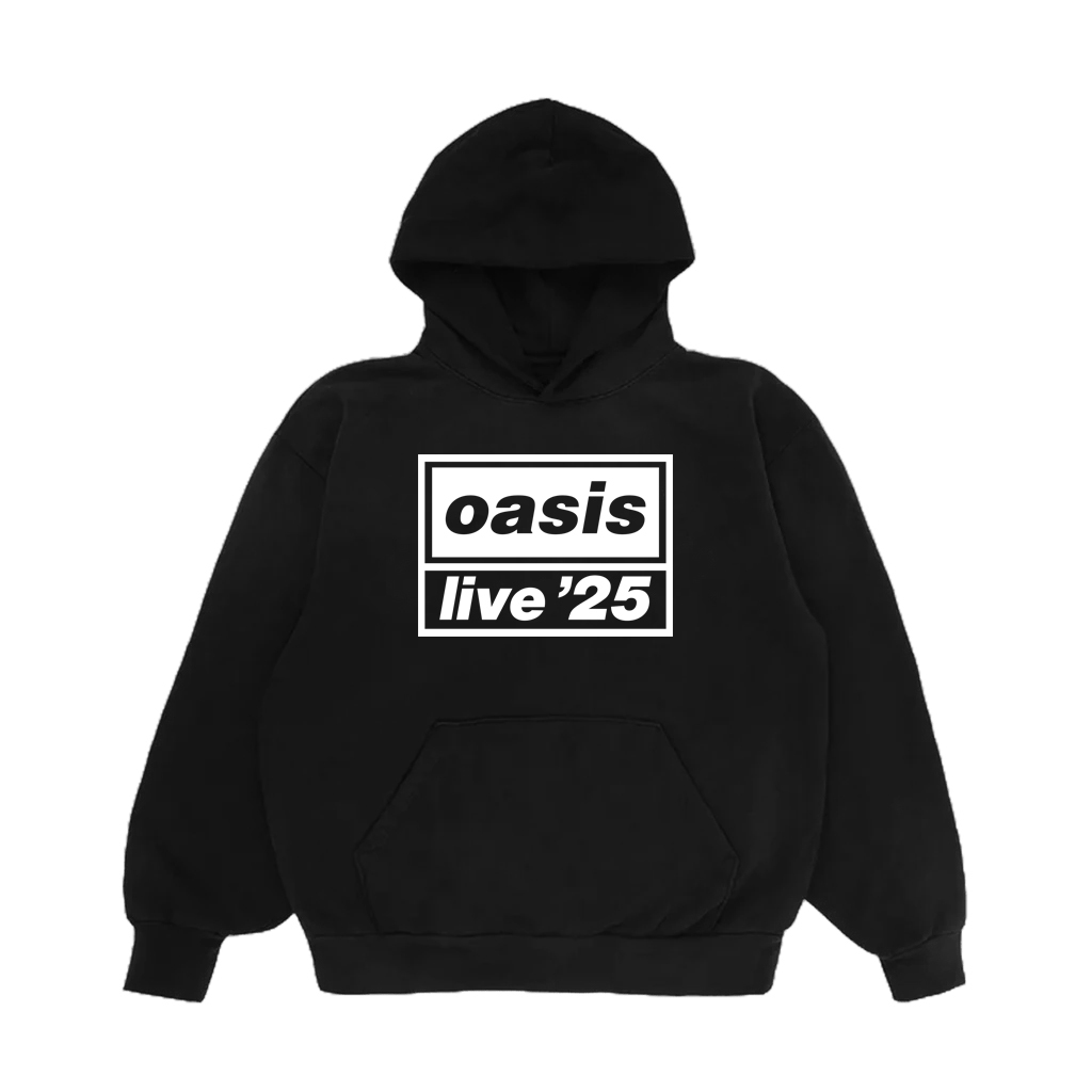 Jaket Hoodie Oasis Live 25 / Hoodie Pullover Oasis Live 25