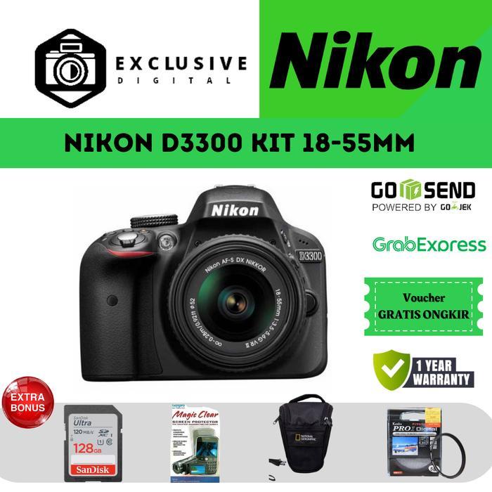 KAMERA NIKON D3300 KIT 18-55MM / NIKON D3300 KIT 18-55MM / NIKON D3300