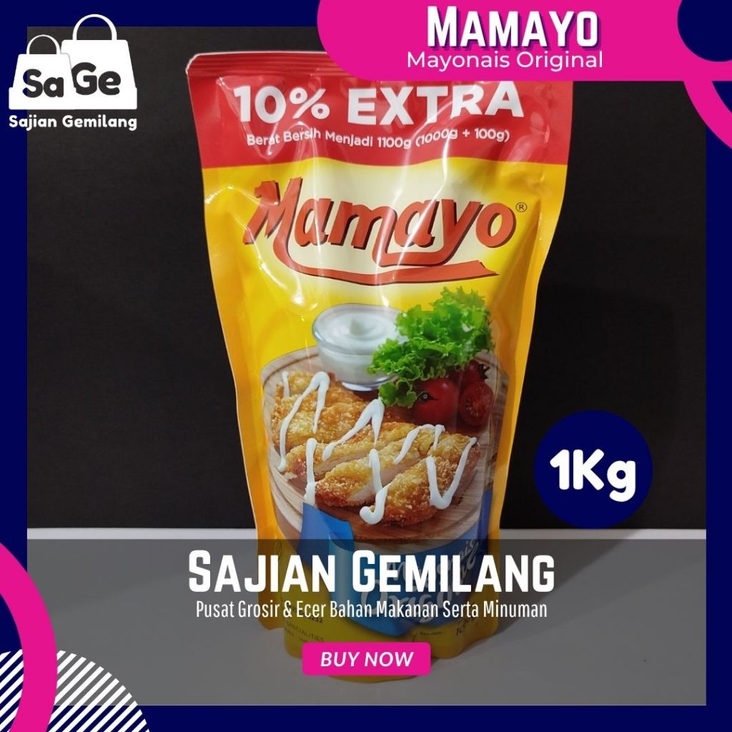 

Mayonaise Mamayo ori 1kg - Grosir