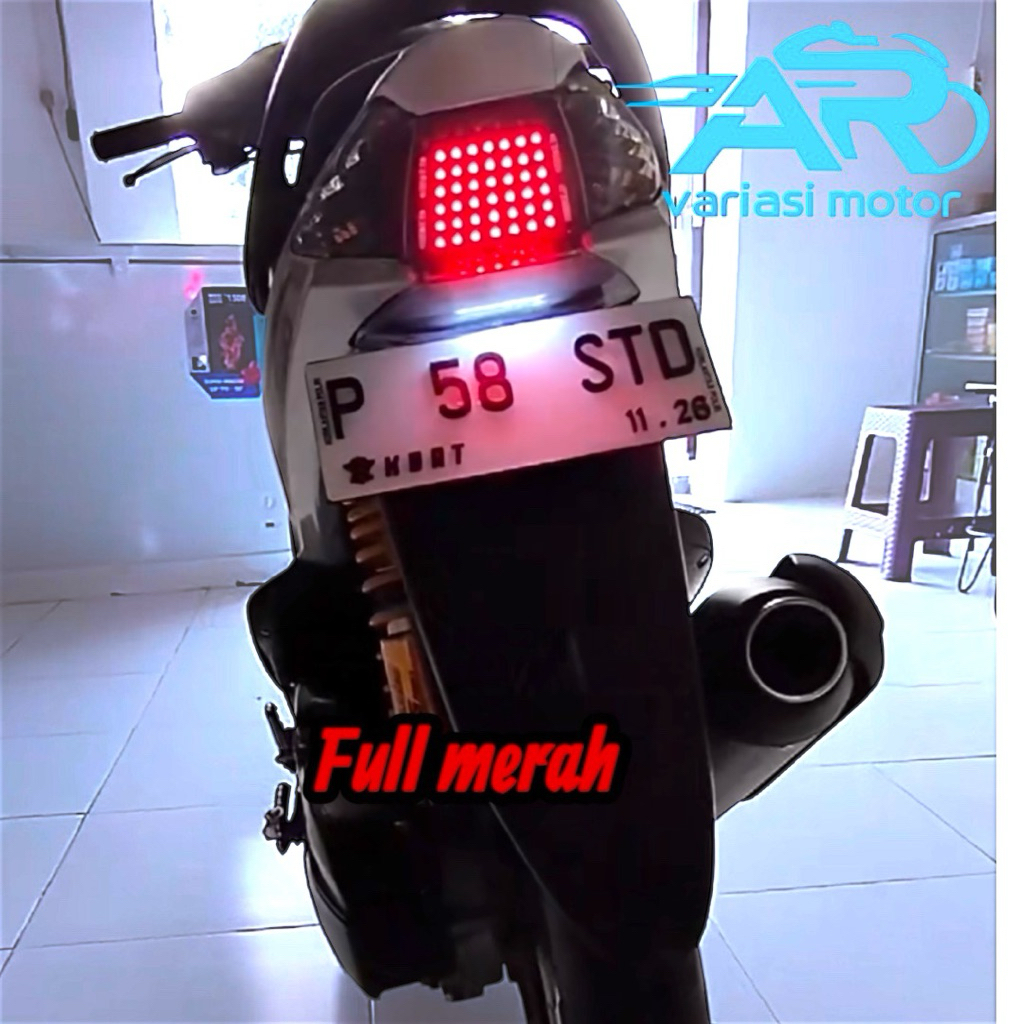 Lampu Stoplamp Running Mio Smile Mio Sporty Old/Lampu Belakang Running Mio Smile Mio Sporty Karbu 8 