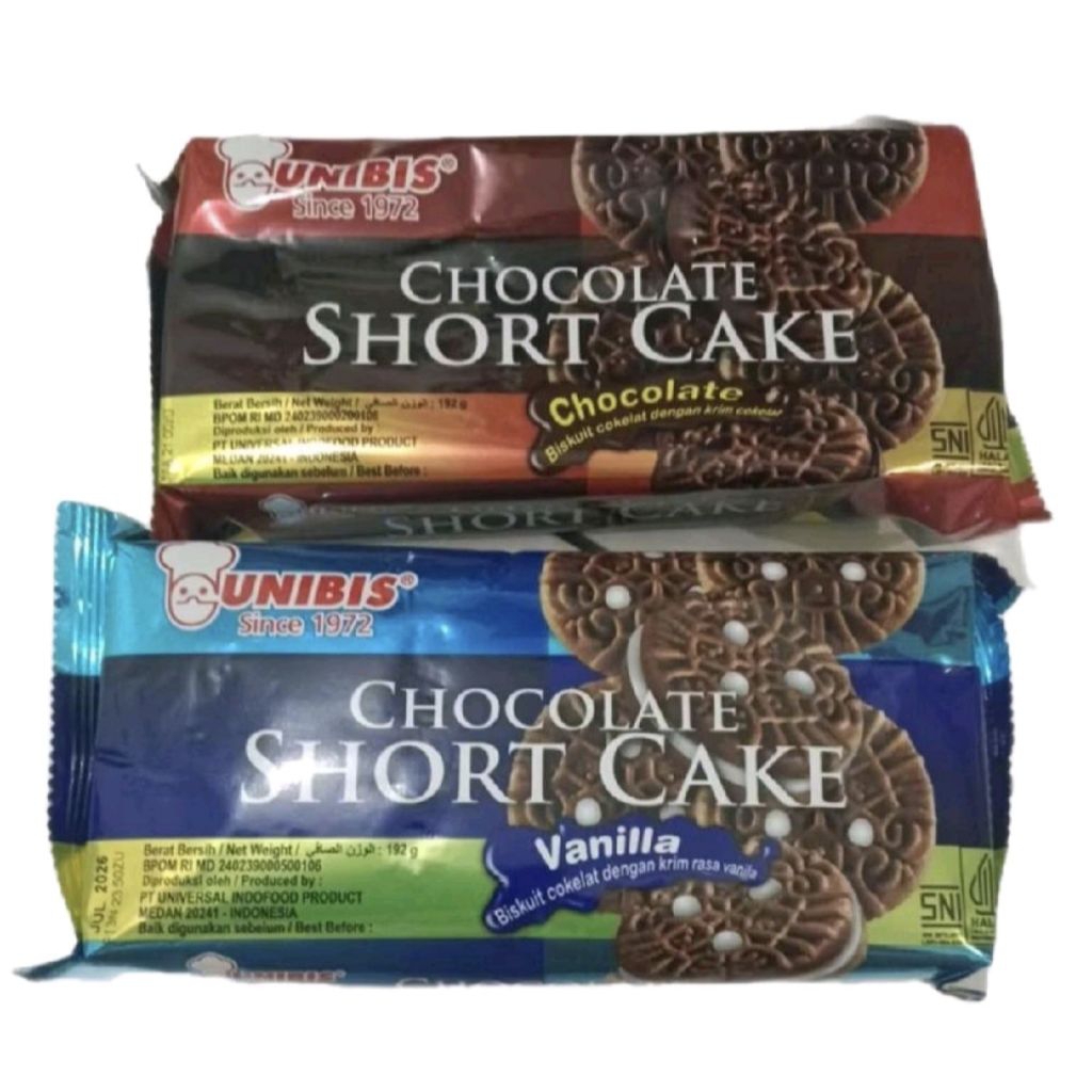 

Unibis Shortcake cokelat (192 Gram) Unibis Biskuit Shortcake Cokelat Promo Cookies Food Snack Cemilan Biscuit Makanan Kering