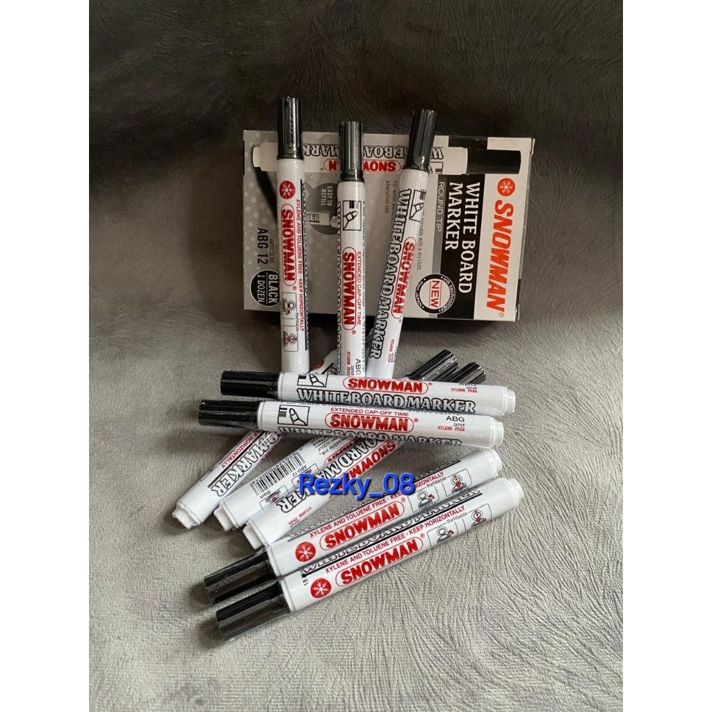 

SPIDOL WHITEBOARD SNOWMAN ABG-12 BLACK BISA DIHAPUS
