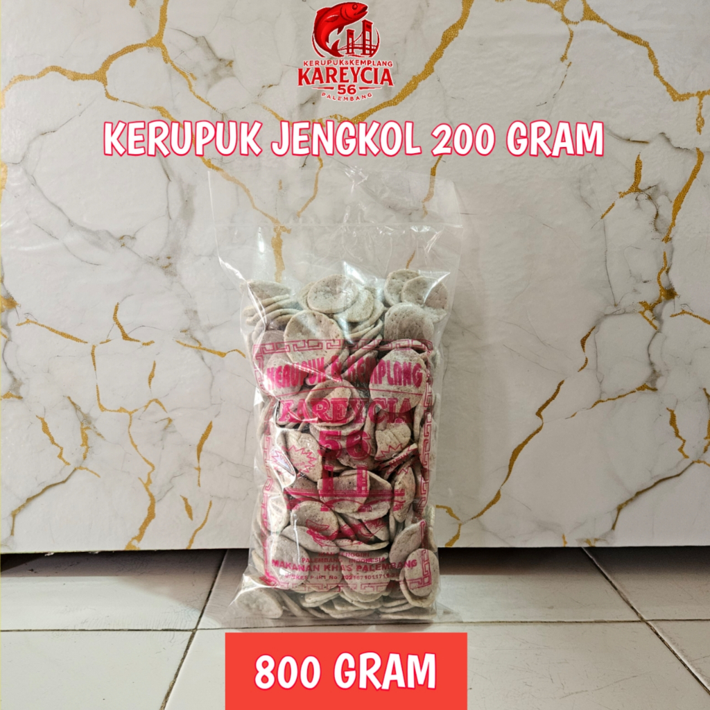 

Kerupuk Kemplang Ikan Tenggiri - Kerupuk Jengkol 200 Gram - Hemat & Fresh - Khas Palembang