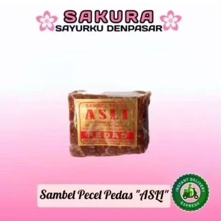 

Bumbu pecel Asli 120gr _ SAKURA
