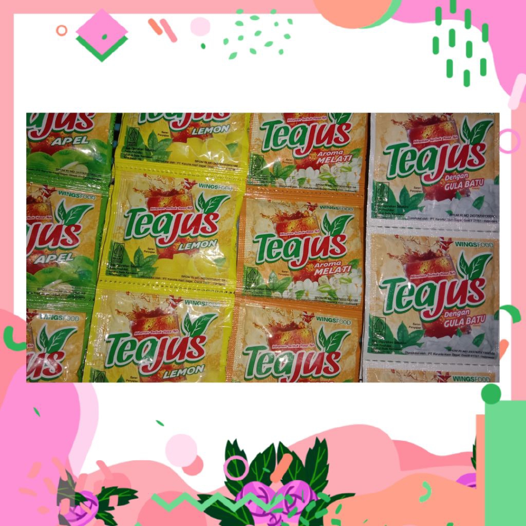 

TEA JUS ALL VARIANT 12PCS