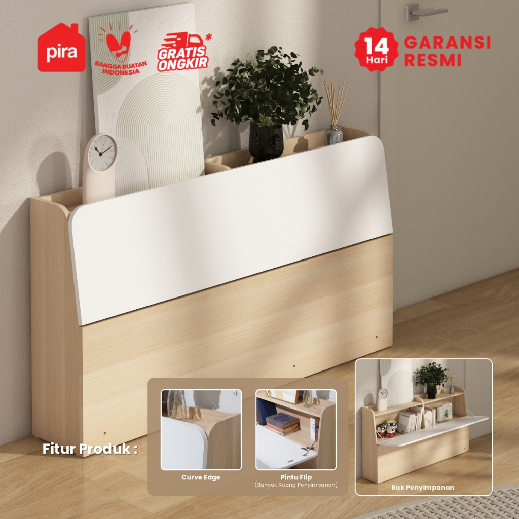 PIRA -  LEAN HB120 Sandaran Kasur / Bed Headboard