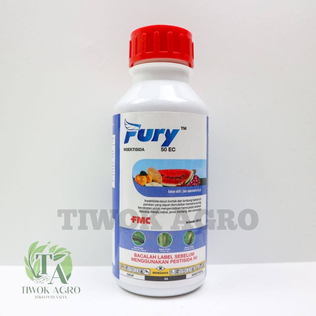 Insektisida Fury 50 EC 500 ml, Pembasmi Hama Serangga Ulat Kutu pada Tanaman
