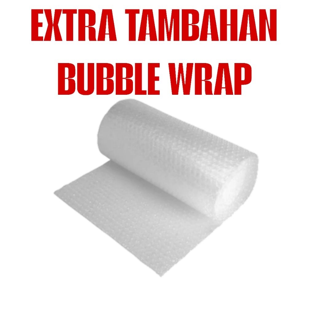 

EXTRA TAMBAHAN BUBBLE WRAP UNTUK PACKING - TIDAK DIJUAL TERPISAH - EXTRA TAMBAHAN BUBBLE WRAP DAN BOX UNTUK PACKING
