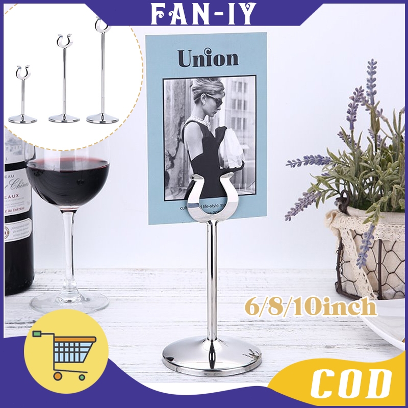 

Baja Tahan Karat Price Tag Stand Holder Foto Untuk Harga Produk Display