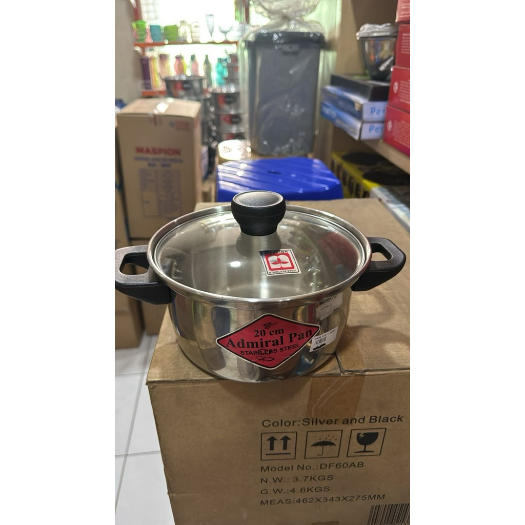 Panci Stainless Steel Admiral Dutch Oven