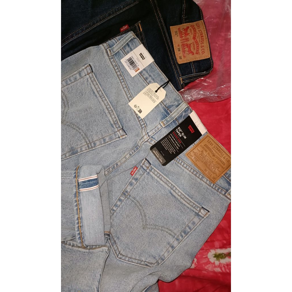 Levis 512 Selvedge
